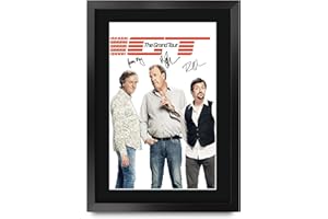 HWC Trading The Grand Tour Gifts Printed Signed Autograph Picture for TV Memorabilia Fans - 16" x 12" Framed