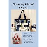 Charming 8 Pocket Tote Bag Pattern - Pattern Only