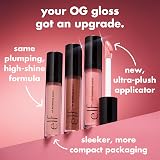 e.l.f. Lip Plumping Gloss Chocolate Glaze High Shine Vegan Cruelty-Free view 5