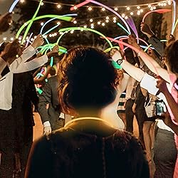 Glow Fever Glow Sticks Bulk 100ct 22'' Glow