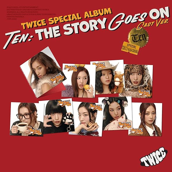 TWICE THIS IS FOR 4th Album Digipack Random Version CD+36p
