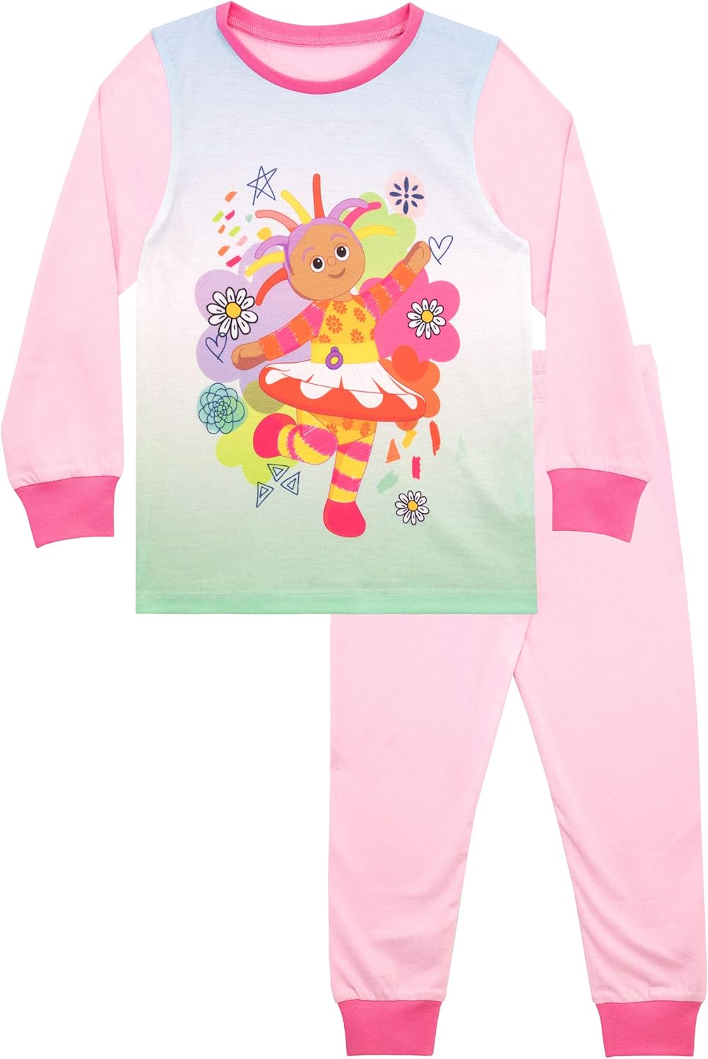 Pigiama Maniche Lunghe Petit Bateau Per Bambine - 100% Cotone Morbido