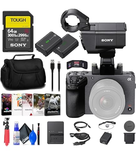 Amazon.com : Sony FX30 Cinema Line Camera with XLR Handle Unit