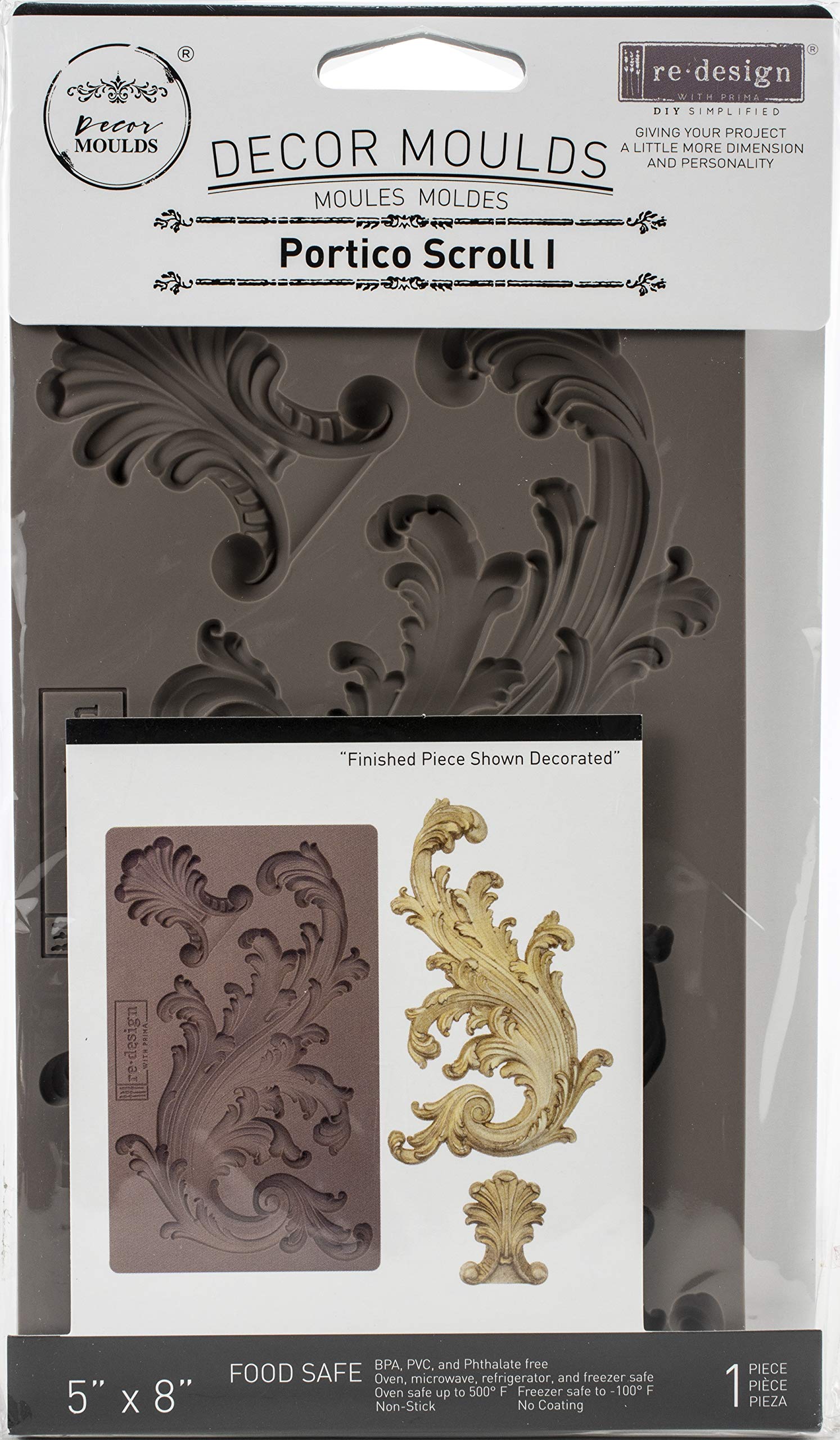 PRIMA MARKETING INC Redesign Mould, Portico Scroll 1, One Size