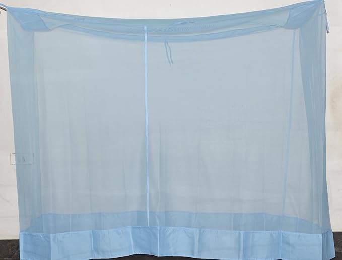 Fashion Centre Polyster Mosquito net 4.5*6.5ft, Blue