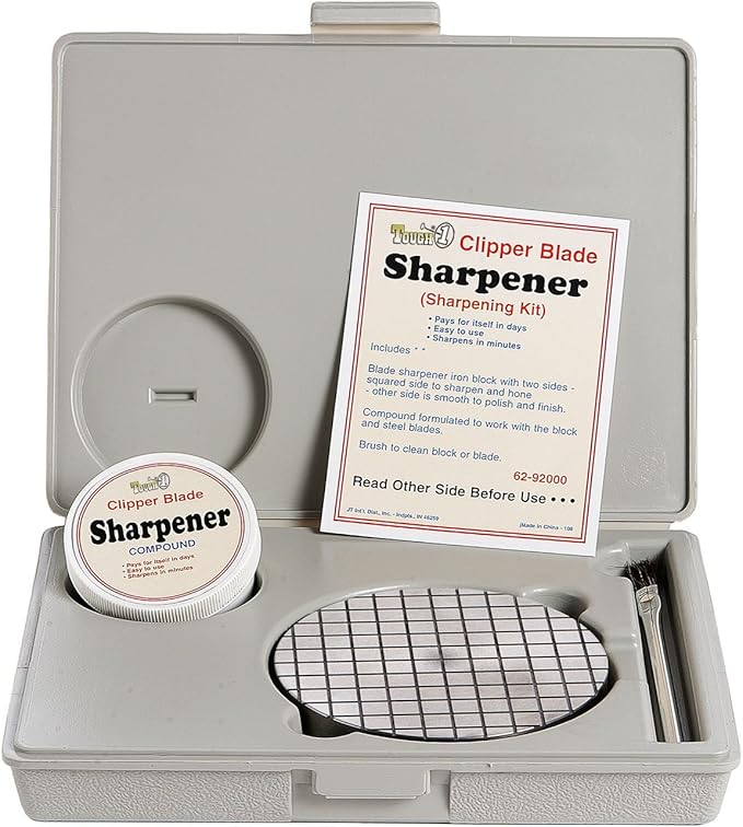 dog clipper blade sharpening