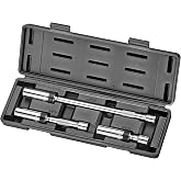 3/8" Drive Magnetic 3pcs Swivel Spark Plug Socket Set, 5/8-Inch, Magnetic Universal Spark Plug Service Kit, 3 Piece - 4", 6" &amp; 11" length-by Kauplus