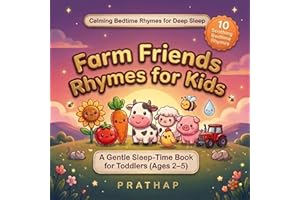 Farm Friends Rhymes for Kids: A Gentle Bedtime Rhymes Book for Toddlers to Help Kids Sleep, Relax, and Unwind (Ages 2–5) (Mer