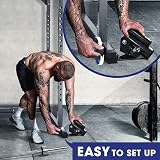 Yes4All LPL6 Deluxe T-Bar Row Platform 360° Swivel 400kg Black view 7