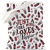 TSOTMO DR.P Merch DR.P Drinks Gift Soda Drinks Lovers Gift DR.P Beverage Tote Bag for DR.P Lovers (PPe Tote)