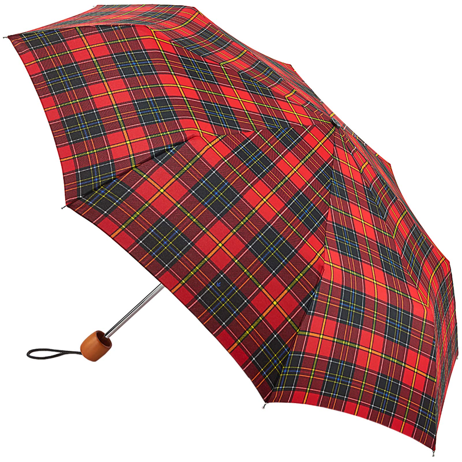 Fulton Stowaway Deluxe 2 Royal Stewart Print, one size