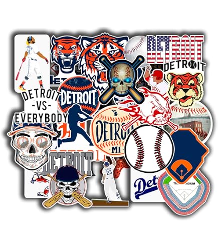 Detroit Tigers Vinyl Sticker 313 Area Code Sticker - Michigan Detroit ...