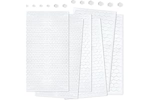 Lot de 2126 autocollants double face en mousse EVA de 2 mm d'épaisseur – Points de montage adhésifs en mini tailles 5/8/10 mm