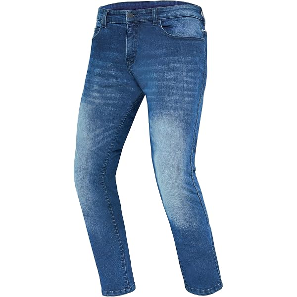 Amazon.com: HPGEARZ Blue Arc Motorcycle Jeans for Men Lined with