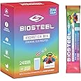 BioSteel Hydration Mix, Sugar-Free with Essential Electrolytes, Rainbow Twist, 24 Single Serving Packets