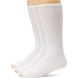 Gold Toe Men's Ultra Tec Performance Crew Athletic Socks, 3 Pairs