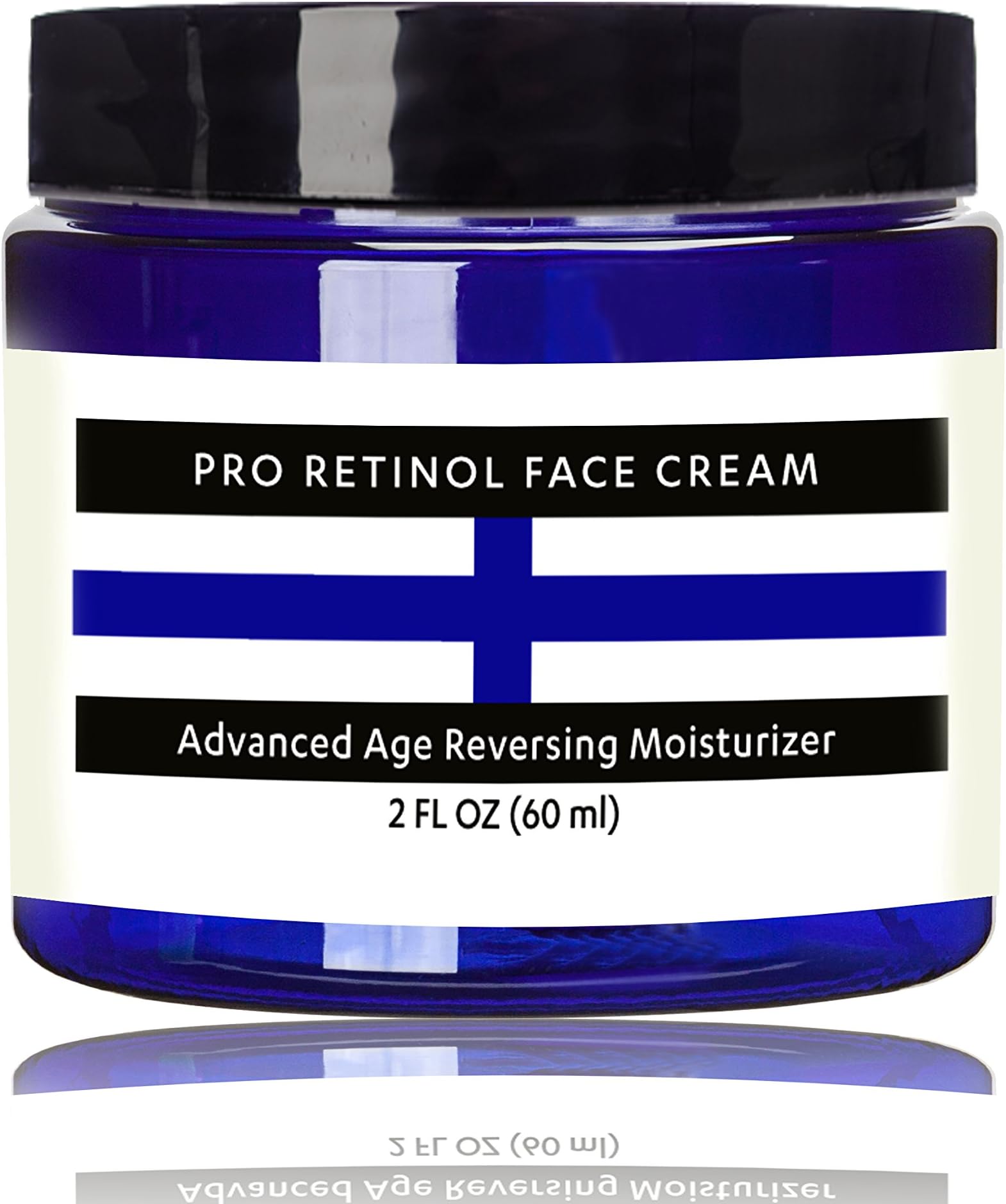 Raw Biology's Retinol Face Cream Moisturizer VOTED BEST Anti Aging Daytime and Nighttime Resurfacing Eye & Face Cream