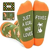 Zmart Funny Socks for Women - Turtle Panda Fox Gifts, Hedgehog Socks for Teen Girls