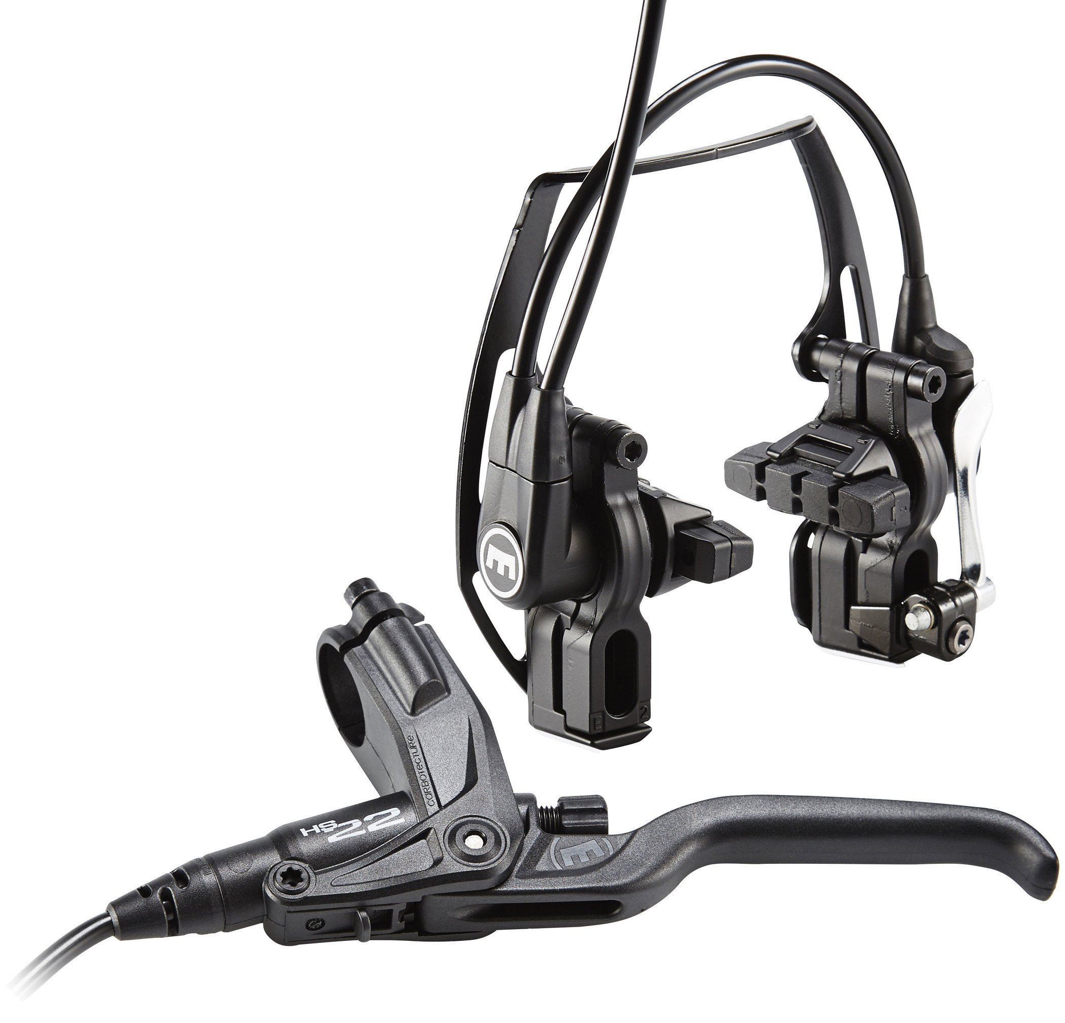 Magura HS22-EVO2, 1 x brake system, black, one size