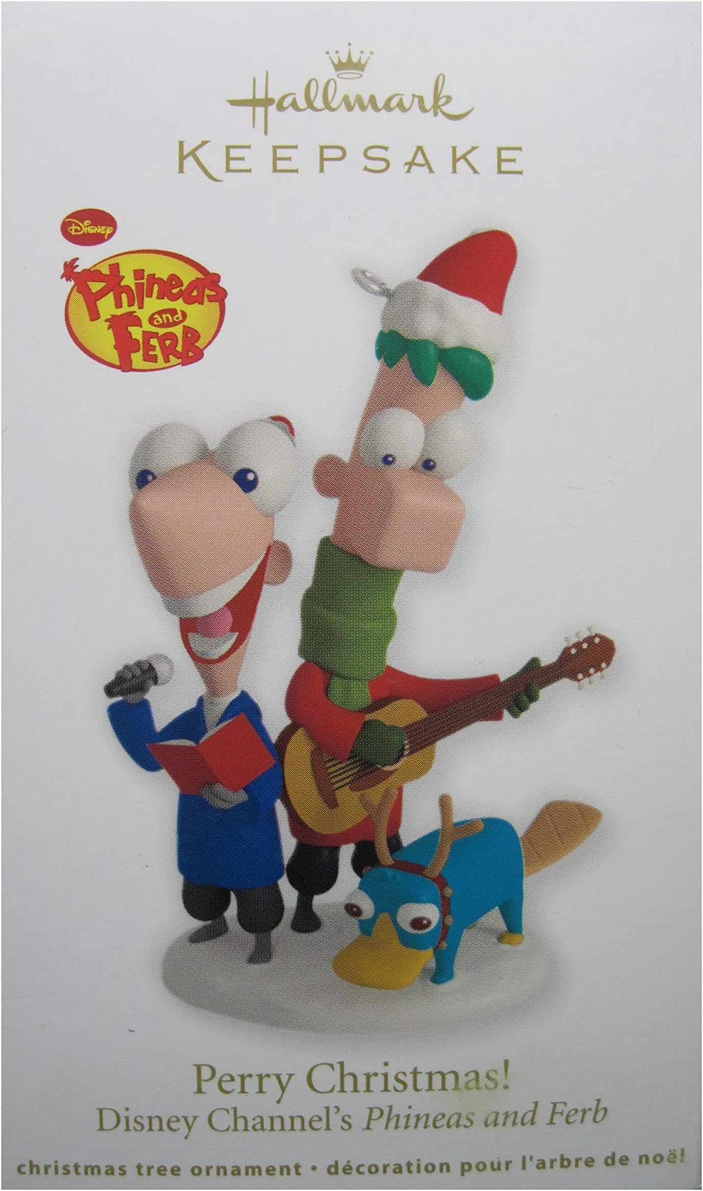 Hallmark Perry Christmas - Phineas and Ferb 2012 Ornament