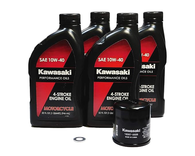Kawasaki Ninja 1000 ZX1000 1000 ABS OEM Oil Change Kit