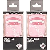 JAPONESQUE Travel Eyelash Curler (Pink, 2 Pack)