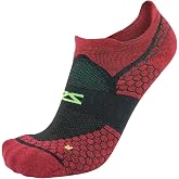 Zensah Grit 2.0 Compression Running Socks - Lightweight Merino Wool No Show Socks for Trail Running, for Men and Women
