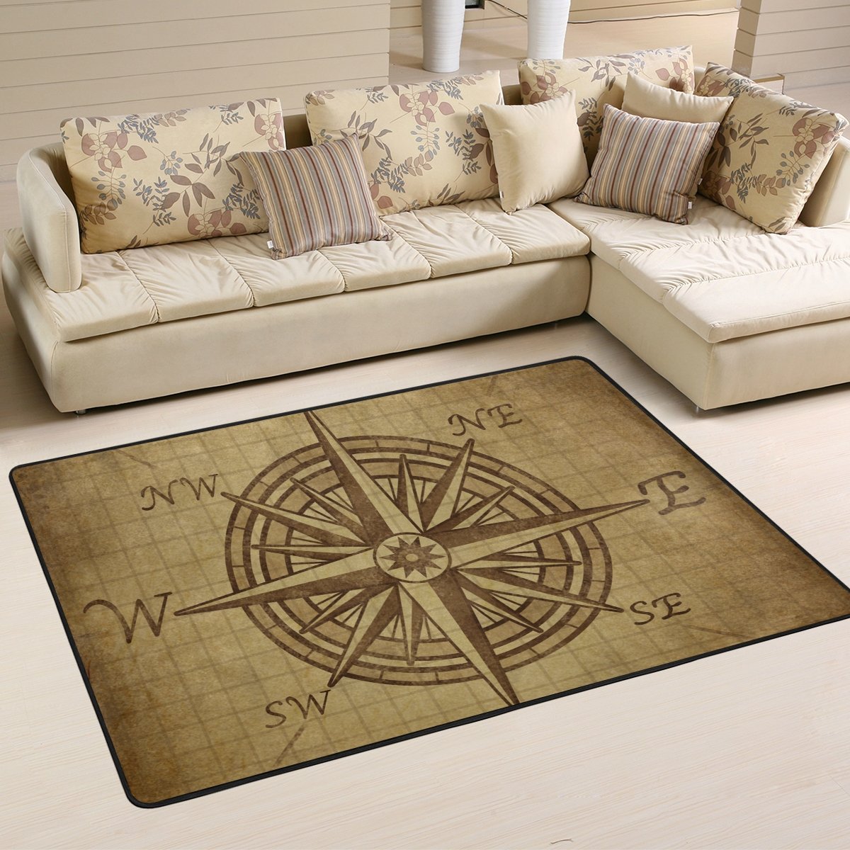 Amazon Com Deyya Custom Printing Non Slip Area Rugs Rug 72 X 48