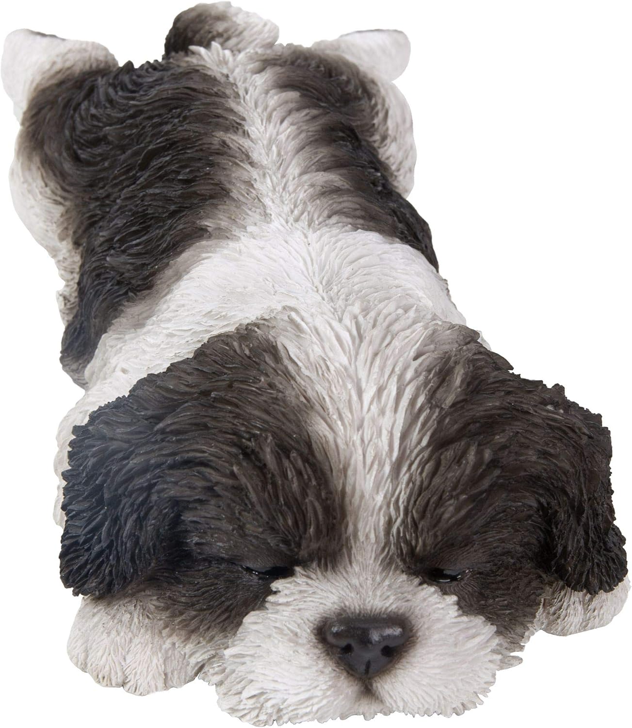 Amazon Com Hi Line Gifts 8 5 Black And White Shih Tzu Puppy