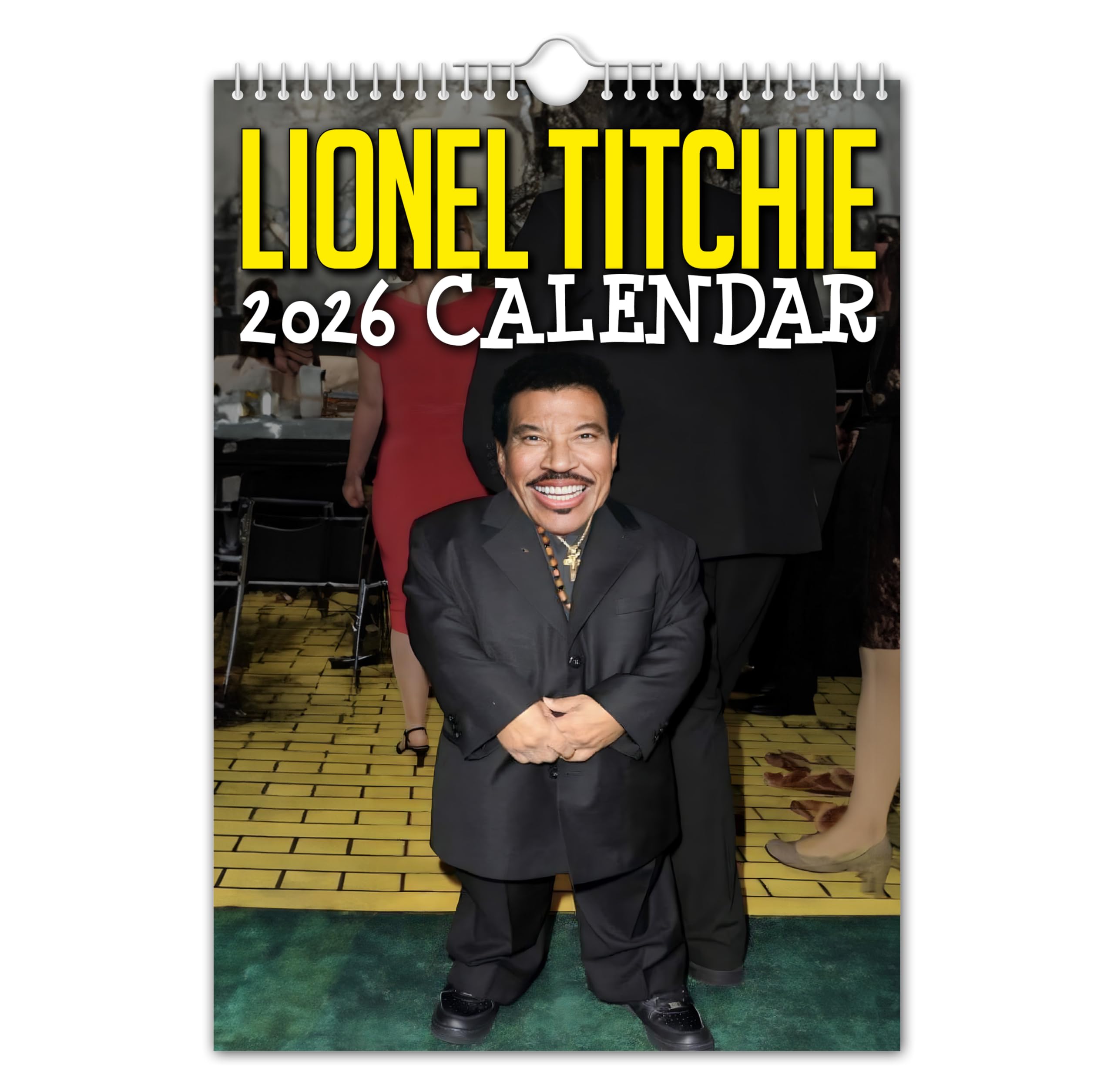 The Calendar King // Lional Titchie - 2026 Wall Calendar (Full Colour, A4 Size)
