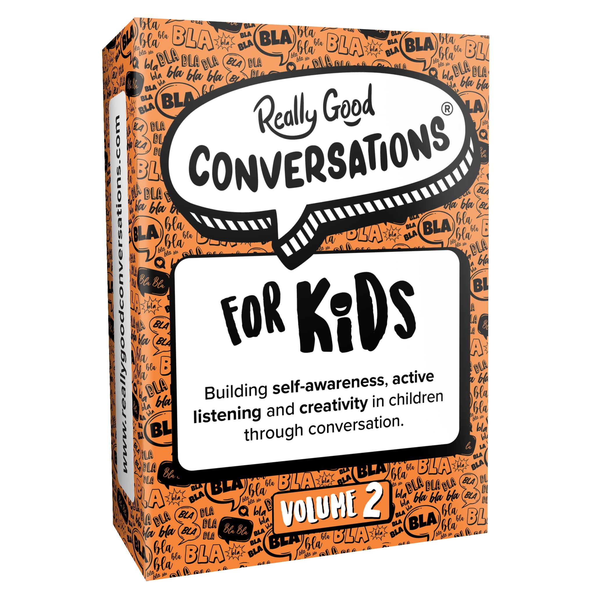 Really Good Conversations for Kids: Vol. 2 - UK Made Conversation Cards, Card Games for Kids to Build Self Awareness, Active Listening, Creativity, Effective Communication — image 1