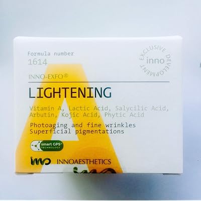 Innoaesthetics Mask- Lightening Formula Inno-Exfo #1614 15g- Treats Melasma, Post Inflammatory Pigmentation, Solar Damage, Acne, Scarring 4