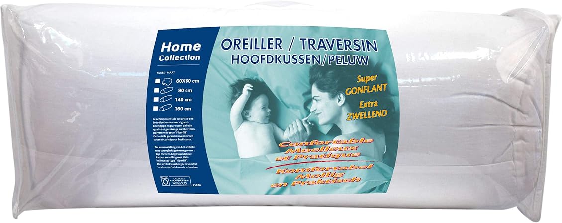 traversin lit 2 personnes