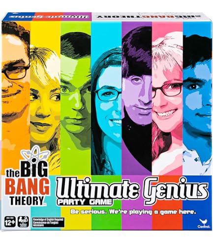 Amazon.com: Big Bang Theory Ultimate Genius Party Game : Toys & Games