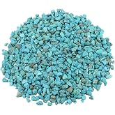 rockcloud 1 lb Small Tumbled Chips Crushed Stones for Home Decor | Irregular Shaped Stones, Healing Reiki Crystal, Jewelry Making, for Crystal Inlay, DIY Crafts, Vase Filler