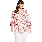 Pintuck Blouse In Plus Size