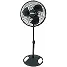 Lasko 2521 Oscillating Stand Fan, 16-Inch, Black