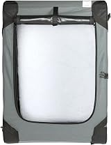 Amazon Basics 4-Doors Portable Soft-Sided Folding Travel Crate Grey L 91 cm view 6