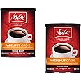 Melitta, Ground Coffee, Hazelnut Crème, 11oz Can (Pack of 2)