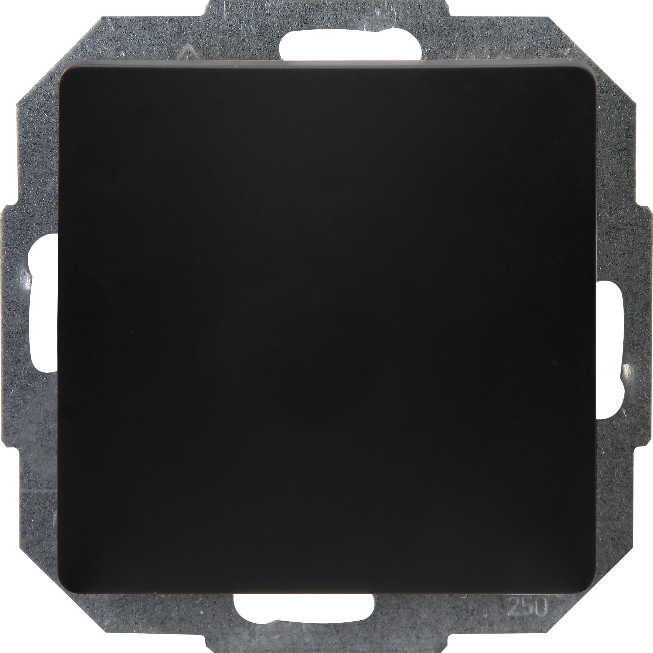 Kopp Paris Universal 650650082 Universal Switch Flush-Mounted Matt Black 1 Item