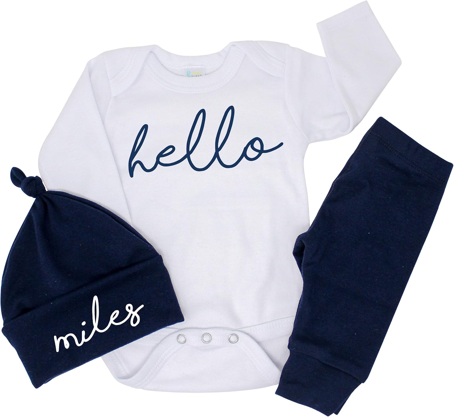 personalized newborn outfit boy