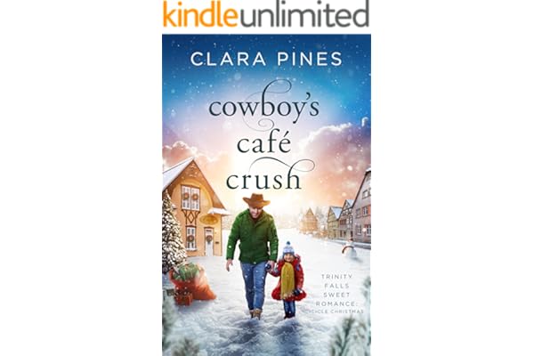 Cowboy's Cafe Crush: Trinity Falls Sweet Romance - Icicle Christmas - Book 3
