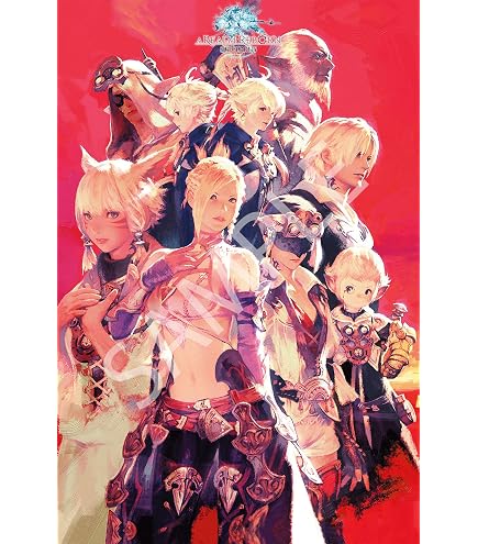 Amazon.com: PrimePoster - Final Fantasy XIV A Realm Reborn Poster