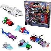 Popular Playthings Micro Magnetic Mix or Match Vehicles, Deluxe 2, Set of 9 | Mini Mix or Match Car Toys, Magnetic Vehicles, for Kids 3 &amp; Up, Gifts for Toddlers
