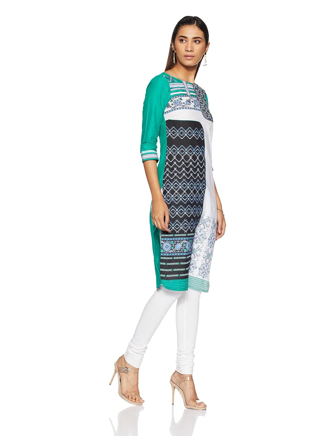 aurelia women's straight fit kurta