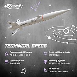 Estes 7000 Bull Pup 12D Rocket-Building