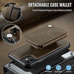Usroom Compatible with Magsafe for iPhone 11 Wallet