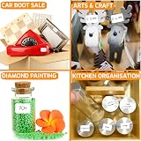 Innoveem Price Stickers Easy Peel Off 360 x 13mm Small Labels Waterproof view 3