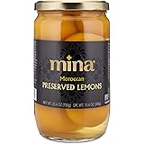 Mina Preserved Lemons, Authentic Moroccan Gourmet Preserved Beldi Lemons, 25.4 Ounce