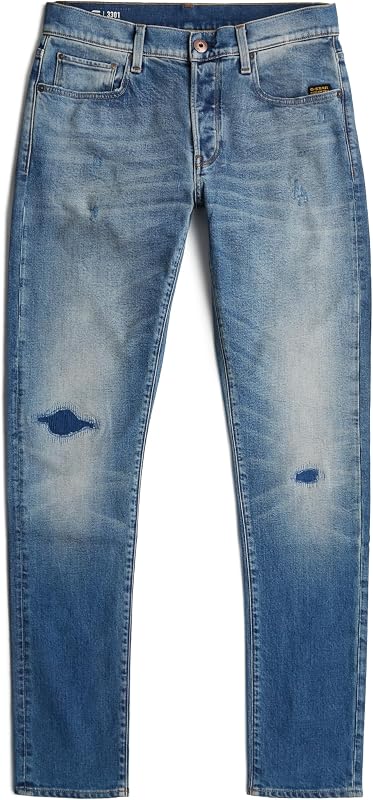 3301 Slim Jeans, Multicolore (Faded New Moon Restored 51001-c052-h443), 29W x 34L — foto 4 di 6
